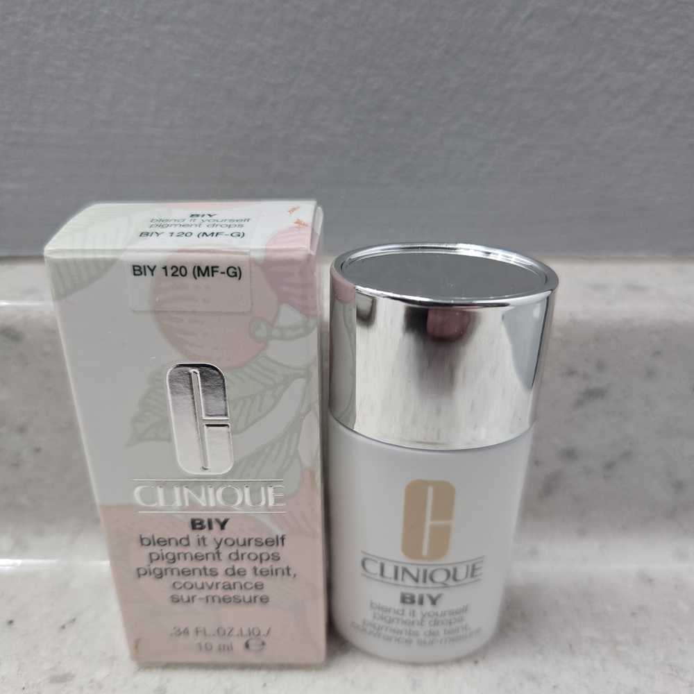 Clinique BIY Blend It Pigment Foundation Makeup Drops shade 120 Discontinued
